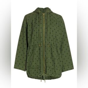 THE GREAT. The Long Polka Dot Jacket Size 1 Small